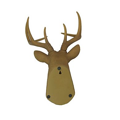 Buck Horns Amazing Antlers Wall Mounted Trophy Deer Head Sculpture