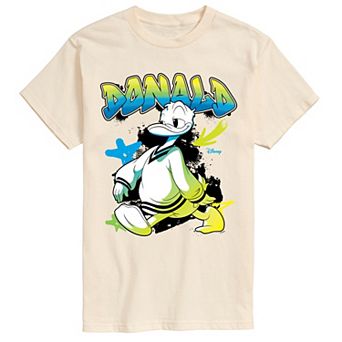 Men's Disney's Donald Duck Graffiti Style Graphic Tee