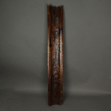 40 Inch Carved Wood Tiki God Masks Tropical Beach Hawaiian Home Decor Set of 3