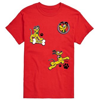 Men's Disney's Pluto Collage Graphic Tee