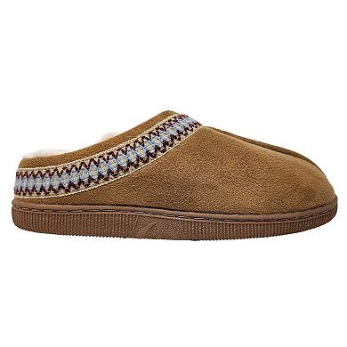 GaaHuu® Women's Tape Trimmed Memory Foam Clog Slippers