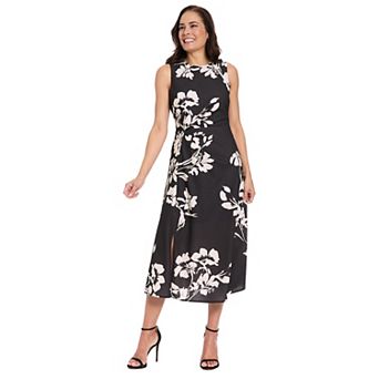 Women's London Times Floral Midi Dress