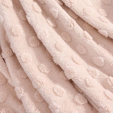 Swift Home Patterned Plush Throw Blanket