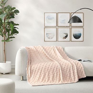 Swift Home Patterned Plush Throw Blanket