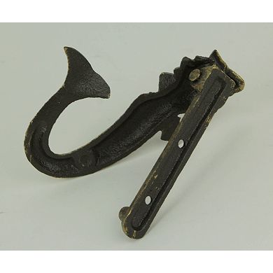 Antique Bronze Finish Cast Iron Coastal Mermaid Door Knocker Front Door Decor