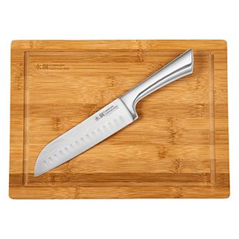 Cuisine::pro® Damashiro® Santoku 6.5" & Board Set