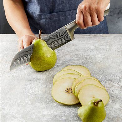 Cuisine::pro® Damashiro® Santoku 6.5" & Board Set