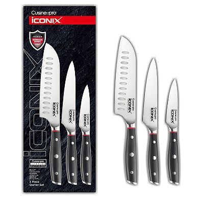 Cuisine::pro® iconiX® 3-Piece Starter Knife Set