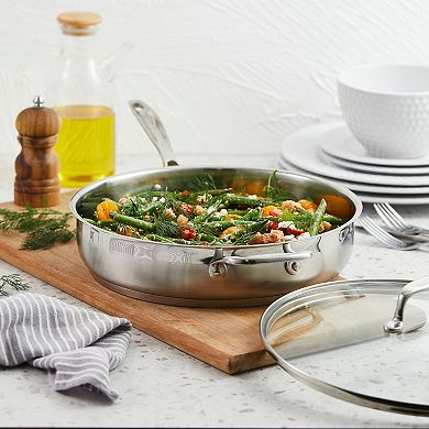 Cuisine::pro® iconiX® Sauté Pan with Lid 11"