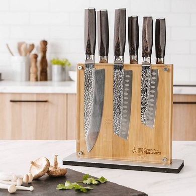 Cuisine::pro® Damashiro® EMPEROR Shi Knife Block 7 Piece