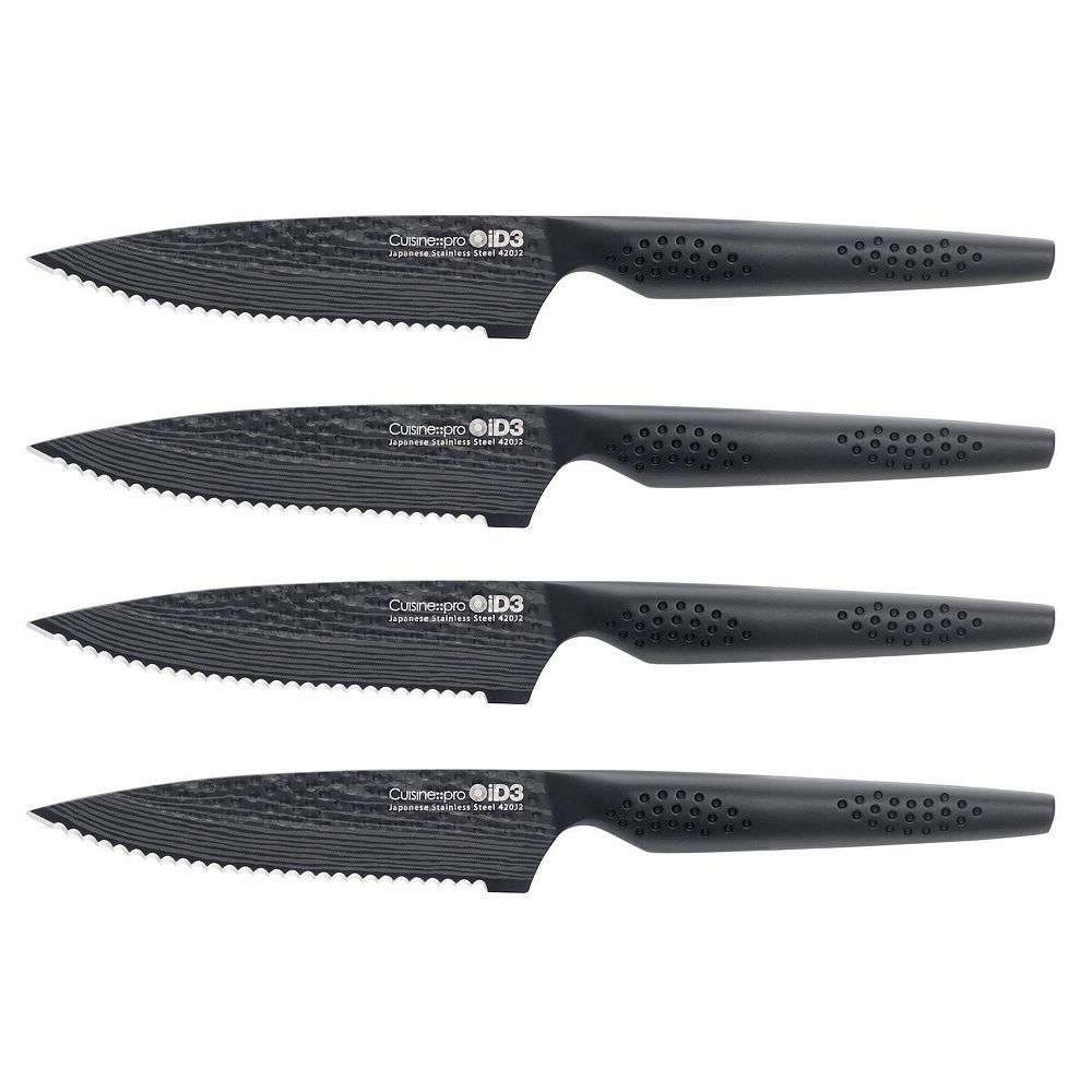 【SAMURAIさん専用】3本セット Cuisine::pro® iD3® BLACK SAMURAI 4-Piece Steak Knife Set