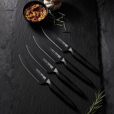 Cuisine::pro® iD3® BLACK SAMURAI 4-Piece Steak Knife Set