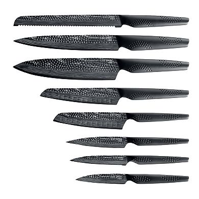 Cuisine::pro® iD3® BLACK SAMURAI The Egg 9-Piece Knife Block