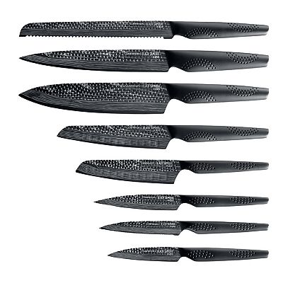 Cuisine::pro® iD3® BLACK SAMURAI The Egg 9-Piece Knife Block
