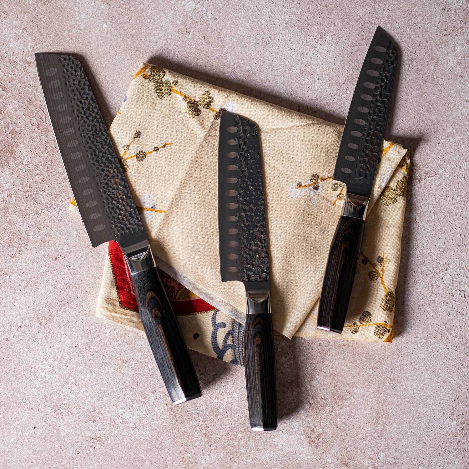 Cuisine::pro Damashiro EMPEROR Santoku Set - Thumbnail 3