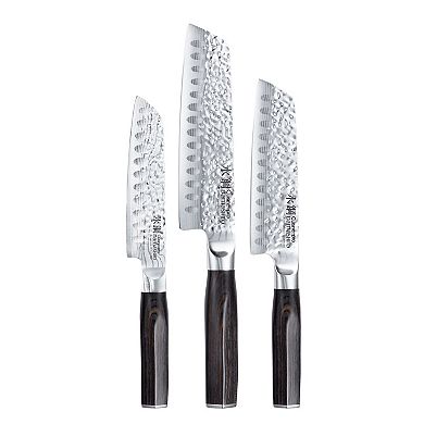 Cuisine::pro® Damashiro® EMPEROR Santoku Set 3 Piece