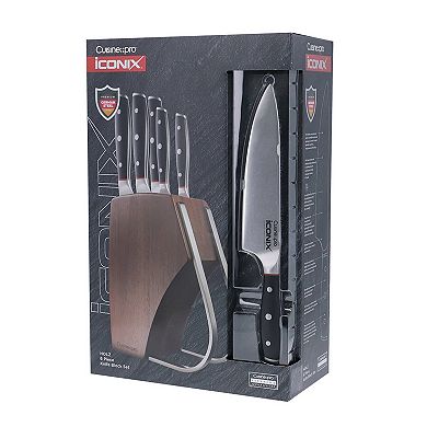 Cuisine::pro® iconiX® Holz 6-Piece Knife Block