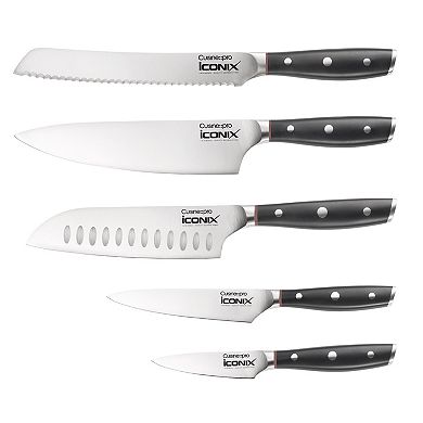 Cuisine::pro® iconiX® Holz 6-Piece Knife Block