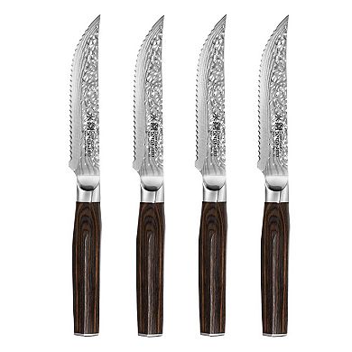 Cuisine::pro® Damashiro® EMPEROR 4-Piece Steak Knife