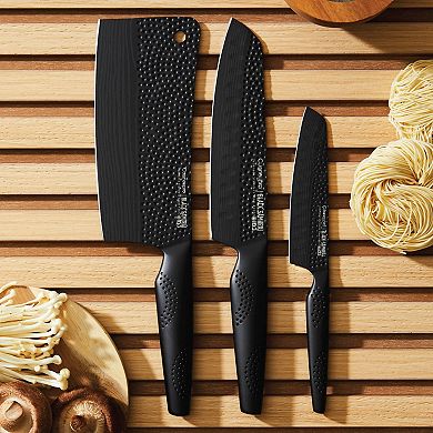Cuisine::pro® iD3® BLACK SAMURAI Ultimate Knife Set Of 3