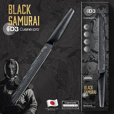 Cuisine::pro® iD3® BLACK SAMURAI Bread Knife 8.5"
