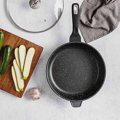 Cuisine::pro® GRANITE Chef Pan with Lid 4.1qt