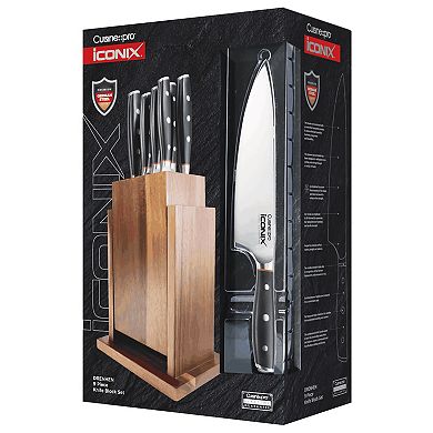 Cuisine::pro® iconiX® 9-Piece Drenhen Knife Block 9