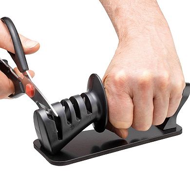 Cuisine::pro® iD3® BLACK SAMURAI 3-Step Knife Sharpener