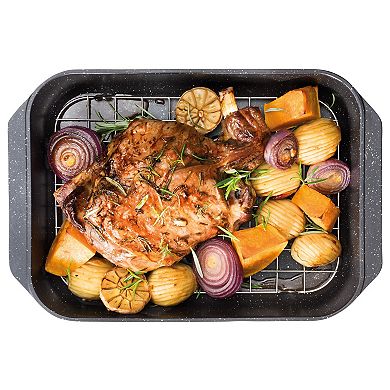 Cuisine::pro® GRANITE Roaster with Rack 5.9 Qt.