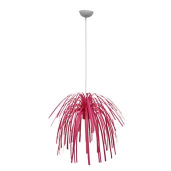 Present Time Fireworks Bright Pink Pendant Lamp