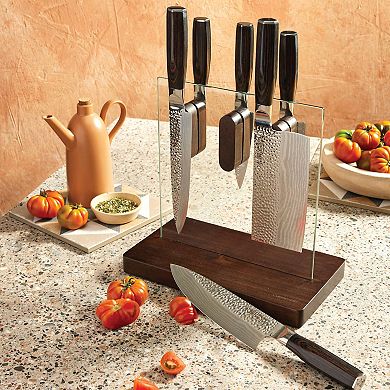 Cuisine::pro® Damashiro® EMPEROR 7-piece Hikari knife block