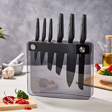 Cuisine::pro® iD3® BLACK SAMURAI 7-Piece Sakai Knife Block
