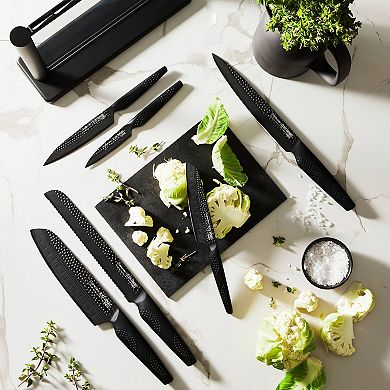 Cuisine::pro® iD3® BLACK SAMURAI 7-Piece Gozen Knife Block