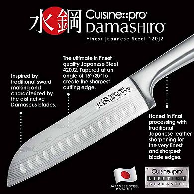 Cuisine::pro® Damashiro® 3-Piece Santoku Knife Set