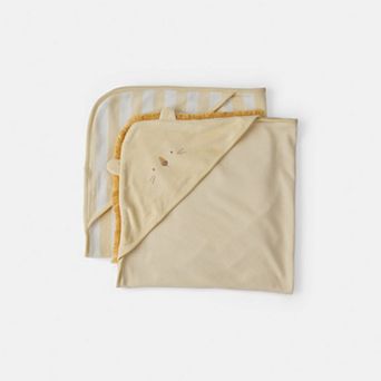 Baby Carter's 2-Pack Lion Terry Hooded Towels