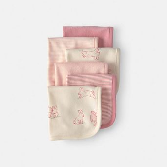 Baby Carter's 6-Pack Bunny Terry Washcloths