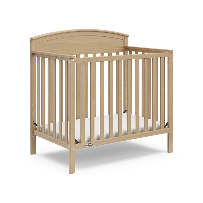Graco® Benton 4-in-1 Convertible Mini Crib, Brown