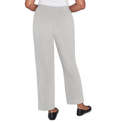 Women's Alfred Dunner Pull-On Corduroy Flat Front Pants