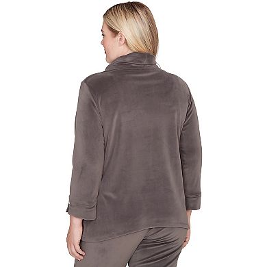 Women's Alfred Dunner Luxe Cowl Neck Top