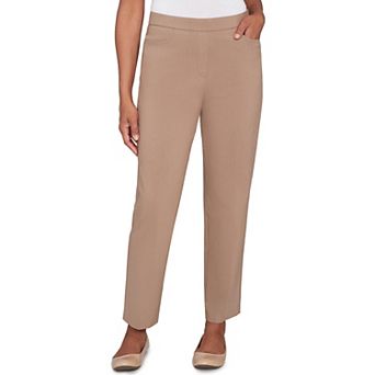 Women’s Alfred Dunner Smooth Front Easy Fit Pants