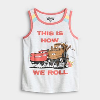 Baby & Toddler Boy Jumping Beans® Disney / Pixar's Cars How We Roll Graphic Tank Top