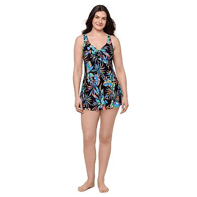 Women's Bal Harbour Bow Front Tropical Swimdress