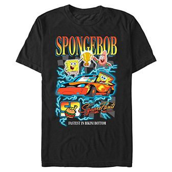 Men's Nickelodeon SpongeBob Fastest In Bikini Bottom Graphic Tee