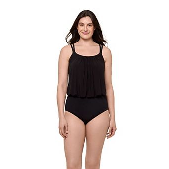 Women's Bal Harbour Blouson Fauxkini Swimdress