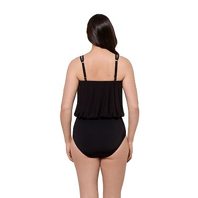 Women's Bal Harbour Blouson Fauxkini Swimdress