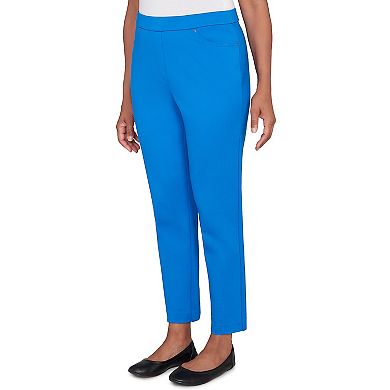 Women's Alfred Dunner Stretch Ponte Knit Average Length Pants