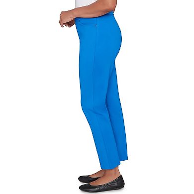 Women's Alfred Dunner Stretch Ponte Knit Average Length Pants