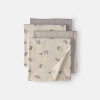 Baby Carter's 4-Pack Elephant Receiving Blankets