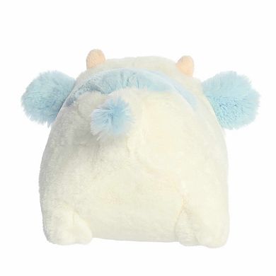Aurora Medium Blue Adorable Stuffed Animal 10" Bonnie Blueberry Cow Spudsters