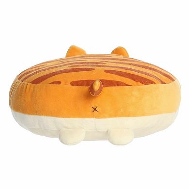 Aurora Medium Orange Squishy Stuffed Animal 12" Cassidy Cat Flapjacks